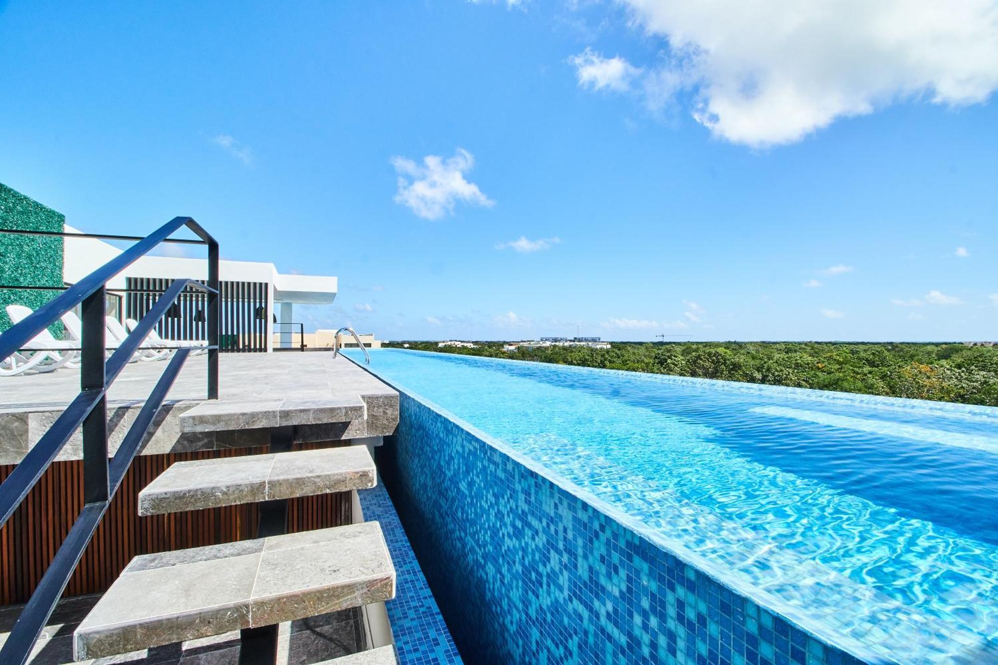 Luxury Penthouse With Private Pool In Aldea Zama Daire Tulum Dış mekan fotoğraf